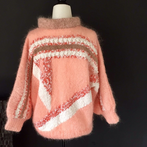 Vintage Hand Knit Sweater - Picture 4 of 5
